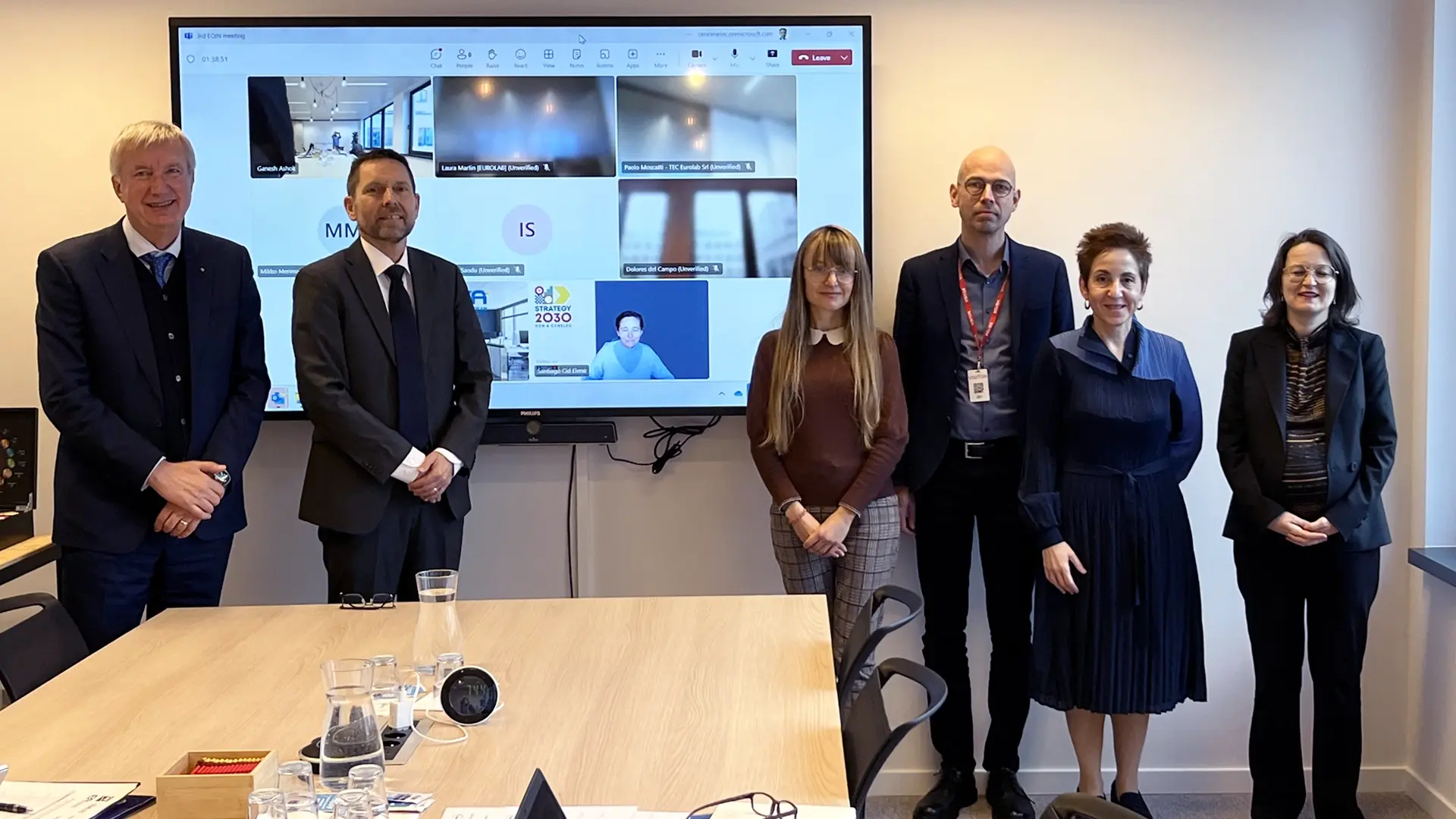 CEM preside la reunión de la Red Europea de la Infraestructura de la Calidad